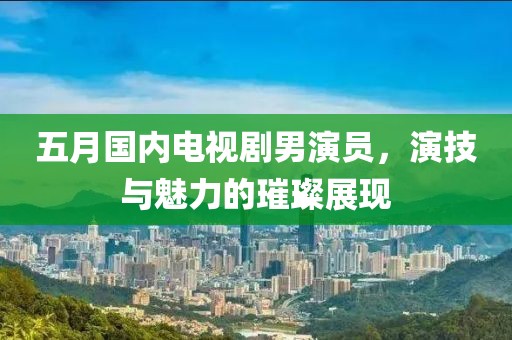 五月国内电视剧男演员，演技与魅力的璀璨展现