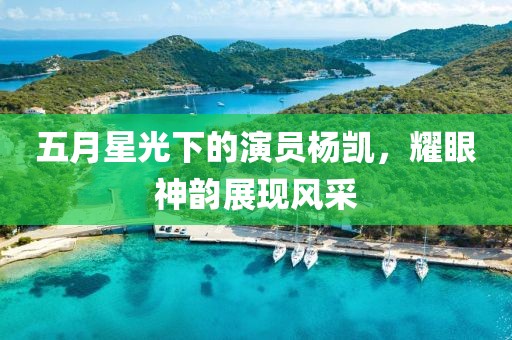 五月星光下的演员杨凯，耀眼神韵展现风采