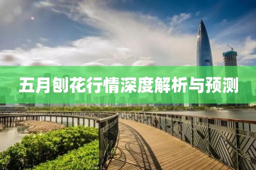 五月刨花行情深度解析与预测