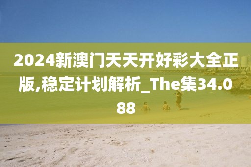 2024新澳门天天开好彩大全正版,稳定计划解析_The集34.088