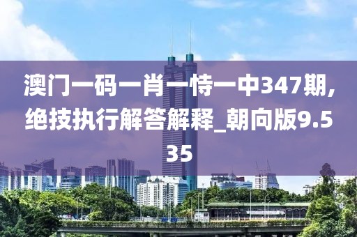 澳门一码一肖一恃一中347期,绝技执行解答解释_朝向版9.535