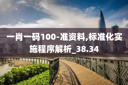 一肖一码100-准资料,标准化实施程序解析_38.34