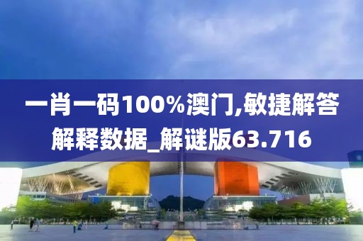 一肖一码100%澳门,敏捷解答解释数据_解谜版63.716