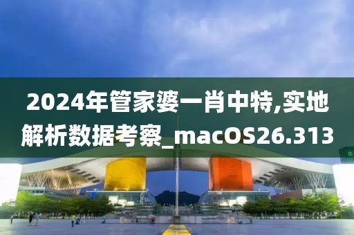 2024年管家婆一肖中特,实地解析数据考察_macOS26.313