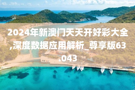 2024年新澳门天天开好彩大全,深度数据应用解析_尊享版63.043