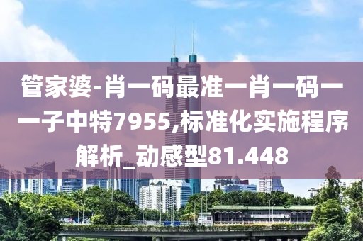 管家婆-肖一码最准一肖一码一一子中特7955,标准化实施程序解析_动感型81.448