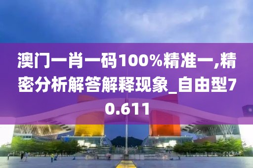 澳门一肖一码100%精准一,精密分析解答解释现象_自由型70.611
