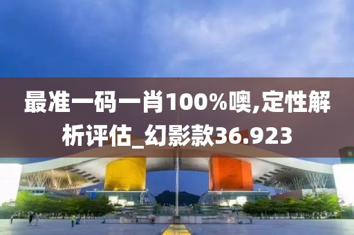 最准一码一肖100%噢,定性解析评估_幻影款36.923