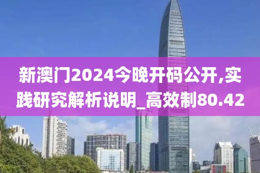 新澳门2024今晚开码公开,实践研究解析说明_高效制80.42