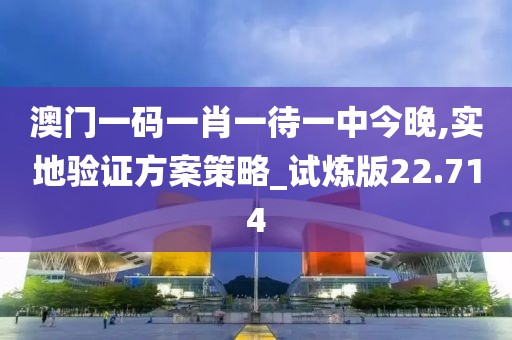 澳门一码一肖一待一中今晚,实地验证方案策略_试炼版22.714