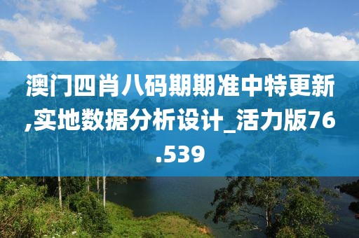 澳门四肖八码期期准中特更新,实地数据分析设计_活力版76.539