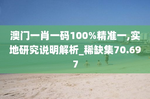 澳门一肖一码100%精准一,实地研究说明解析_稀缺集70.697