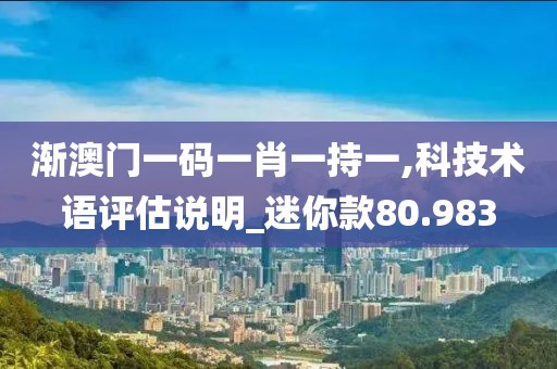 渐澳门一码一肖一持一,科技术语评估说明_迷你款80.983
