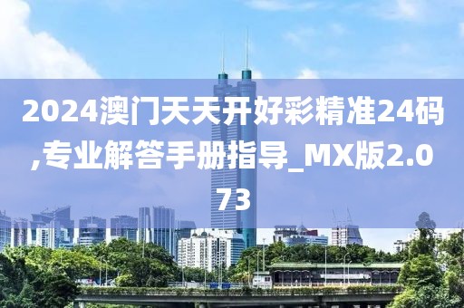 2024澳门天天开好彩精准24码,专业解答手册指导_MX版2.073