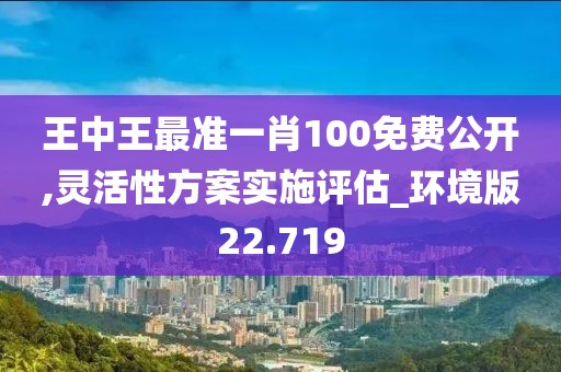 王中王最准一肖100免费公开,灵活性方案实施评估_环境版22.719