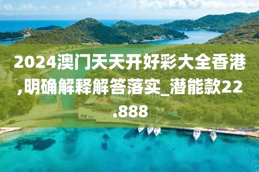 2024澳门天天开好彩大全香港,明确解释解答落实_潜能款22.888