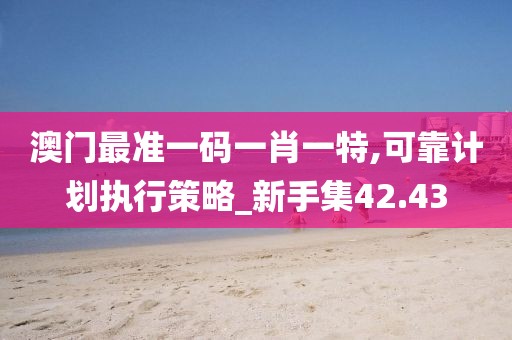 澳门最准一码一肖一特,可靠计划执行策略_新手集42.43