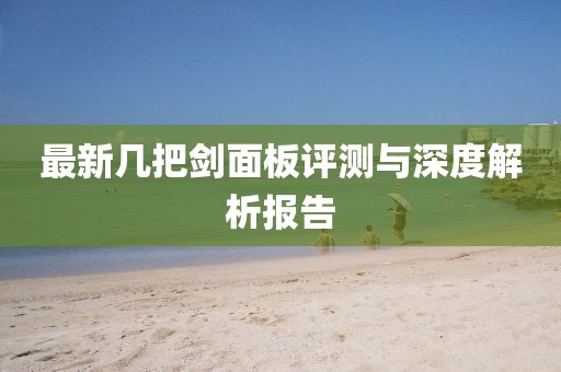最新几把剑面板评测与深度解析报告