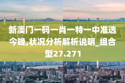 新澳门一码一肖一特一中准选今晚,状况分析解析说明_组合型27.271