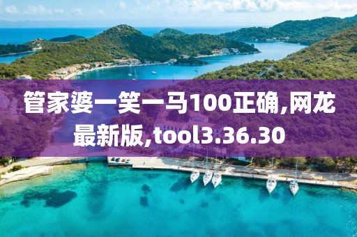 管家婆一笑一马100正确,网龙最新版,tool3.36.30