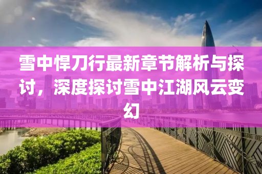 雪中悍刀行最新章节解析与探讨，深度探讨雪中江湖风云变幻