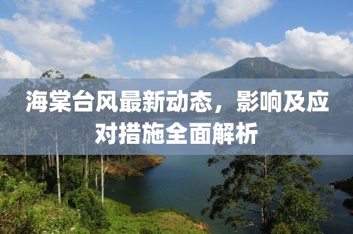 海棠台风最新动态，影响及应对措施全面解析