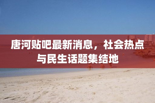 唐河贴吧最新消息，社会热点与民生话题集结地