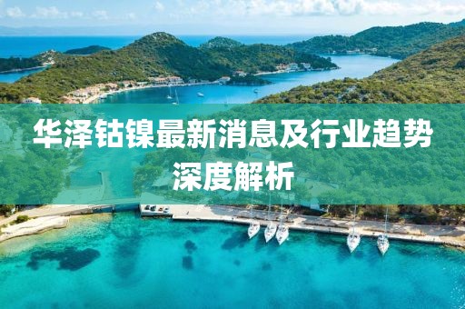 华泽钴镍最新消息及行业趋势深度解析