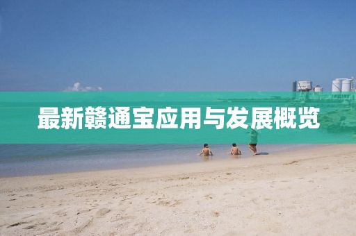 最新赣通宝应用与发展概览