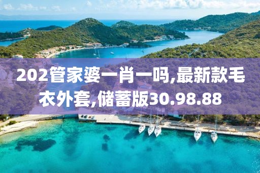 202管家婆一肖一吗,最新款毛衣外套,储蓄版30.98.88